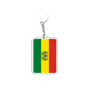 Llaveros y Colgantes Acrílicos, Llaveros con la Bandera de Bolivia, Accesorios de Varios Países para Fanáticos - Product Image 1