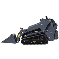 Mini-chargeuse sur chenilles V1100 pour travaux agricoles et de construction