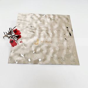 EX046 Professional Custom Design 201/ss Modern Space With PVD Coated Water Ripple Stainless Steel <b>Sheet</b> for bar Decoration <b>Sheet</b> - Product Image 4