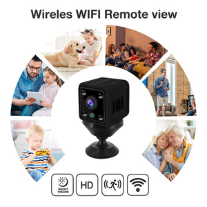 Mini Telecamera WiFi HD, Piccola Telecamera Wireless Quadrata per Sicurezza Domestica, Visione Notturna a Infrarossi, Videocamera IP per Interni ed Esterni - Product Image 5