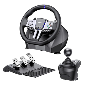 Volant de course universel V900 GEN2 pour simulateur de voiture, 270/900 degrés, avec pédales pour PS3, PS4, <span class=keywords><strong>Xbox</strong></span> <span class=keywords><strong>One</strong></span>, Series X/S, Switch (vente en gros) - Product Image 1