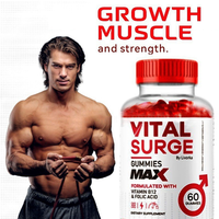 Vital Surge Max Gummies Complément alimentaire pour la santé masculine Soutien musculaire Gummy