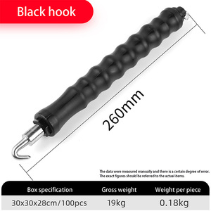 Gancho semiautomático para atar barras de acero, herramienta manual de construcción para atar alambres y torsionar. - Product Image 6