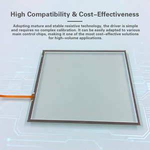 Panel Táctil Resistivo de 5 Cables Operable con Guante, 15 Pulgadas, Resistente al Agua y al Aceite para Entornos Industriales Difíciles - Product Image 3