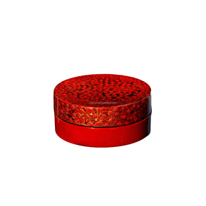 Exquisite Design Ashtray Chinese Pure Natural Lacquerware Collection Use Made with Classical Lacquer Finish Technique