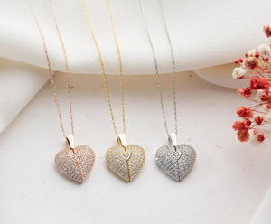 Delicata <span class=keywords><strong>Collana</strong></span> con Ali d'Angelo in Acciaio Inossidabile 18k con Nome Personalizzato e Ciondolo a Cuore <span class=keywords><strong>per</strong></span> Donna Idea Regalo <span class=keywords><strong>per</strong></span> <span class=keywords><strong>Lei</strong></span> - Product Image 4