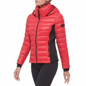 Hot Selling Premium Quality Puffer Jackets <b>Slim</b> Fit Cotton Polyester Made Puffer Jacket For women - Product Image 1
