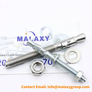 Malaxy 1/4 3/8 1/2 5/8 3/4 thép không gỉ thông qua Bolt bê tông Wedge Neo bu lông SS304 SS316 nêm Neo - Product Image 5