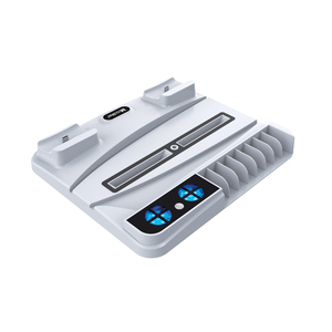 Cooling Fan Vertical Stand with Controller Charger Stand Cooling for PS5 Console and <strong>PS</strong> 5 Digital <strong>Disk</strong> Edition - Product Image 1