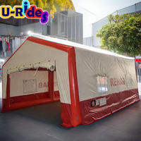 Tente de pompe à air facile à installer Tente médicale d'urgence en PVC durable