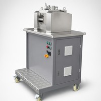 Máquina de Peletización de Plástico, Molino de Dos Rodillos, Mezcladora de Dispersiones de PVC, PE, PP, EVA, Granuladora, Mezcladora de Muestras de Laboratorio, CE