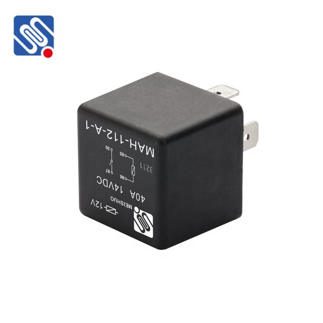 Meishuo MAH-112-A-1 1.7W 12V/24V 40A Normally Open Type Automotive Relay