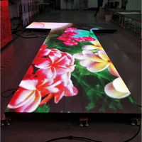Armoire de scène de danse intérieure, affichage LED, en Aluminium couleur, livraison au sol, P3.91 P4.81