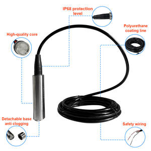 Su geçirmez ultrasonik seviye sensörü 0-10m, 4-20mA çıkış, sıvı tankı izleme için IP65 - Product Image 4