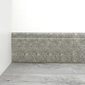 S100-A ، RAITTO 4 "لينة PVC مرنة لوحة تغطية زخرفية للحائط سميكة الفينيل جدار قاعدة
