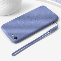 Dragonne de téléphone en silicone souple couleur unie, anti-perte, courte, élastique, étanche, universelle pour appareil photo, clé USB, porte-clés