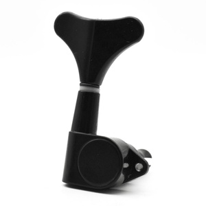 Clavijas de Afinación Selladas para <span class=keywords><strong>Bajo</strong></span> Eléctrico de <span class=keywords><strong>5</strong></span> <span class=keywords><strong>Cuerdas</strong></span>, Aleación de Zinc, 3R2L, Negro Cromado Plateado, Venta al por Mayor de Afinadores para <span class=keywords><strong>Bajo</strong></span> - Product Image 5