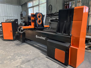 Torno CNC de Doble Eje CA-1520 <span class=keywords><strong>para</strong></span> <span class=keywords><strong>Madera</strong></span>, Torno CNC <span class=keywords><strong>para</strong></span> Postes de Escaleras, Barandillas, Patas de Mesa y Silla, y Palos de Béisbol - Product Image 2