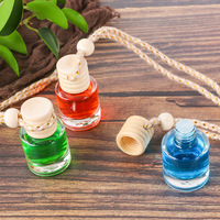 10ml voiture parfum huile essentielle diffuseur bouteille voiture désodorisant bouteille vide suspendu bouteille de parfum
