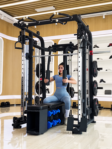 Equipo de Gimnasio Multifuncional SK Wholesale para Entrenamiento Integral, Estación para 3 Personas, Máquina Smith para Uso Doméstico SK-SH1 GUIDED RAI - Product Image 3