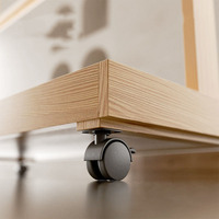 Porte-vêtements pour enfants avec étagère de rangement et tringle de suspension, organisateur de costumes, centre de rangement pour vêtements de bébé avec roulettes