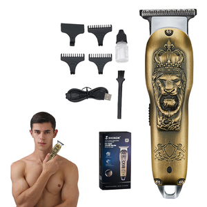 SH-2698 Recortadora <span class=keywords><strong>de</strong></span> Barba Profesional Dorada Inalámbrica Recargable para Hombres - Product Image 5