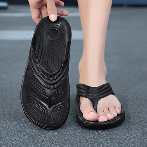 Tongs orthopédiques pour femmes à bout ouvert avec soutien de la voûte plantaire, en tissu doux et semelle extérieure en caoutchouc, confortables pour l'été - Product Image 2