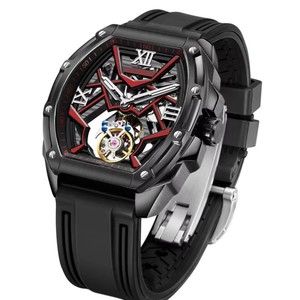 Reloj con movimiento AESOP Tourbillon para hombre, Richard Skeleton, zafiro, luminoso, mecánico, manual, resistente al agua. - Product Image 1