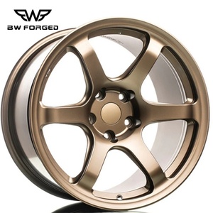 Rines Forjados Monobloque de Alto Rendimiento BW Custom de <span class=keywords><strong>6</strong></span> Radios con Acabado Pintado y Pulido para Autos, en <span class=keywords><strong>16</strong></span>, 17, 18, 19 y 20 Pulgadas, 5x120, 5x130, 5x110 - Product Image 3