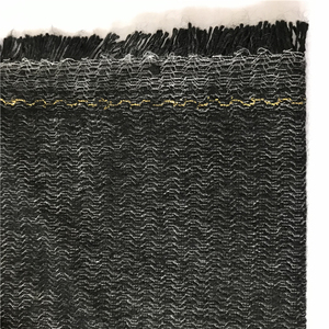 <span class=keywords><strong>Tissu</strong></span> d'interlining thermocollant en organza tissé pour vêtements, polyester/coton, résistant au rétrécissement - Product Image 4