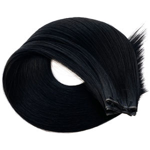 2025 Super Review Cabello humano Las puntas gruesas se pueden cortar Cabello humano invisible Thin Genius Weft - Product Image 1