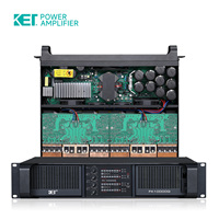 Amplificador de Potencia KET FK10000Q con Carcasa Metálica, Equipo de Sonido/Amplificadores/Altavoz para Altavoces Line Array