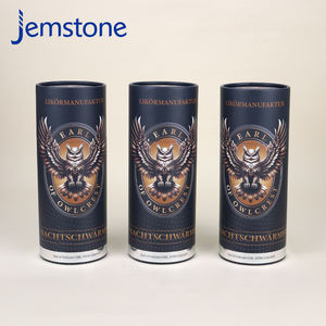 Tube rond en carton kraft alimentaire de luxe imprimé personnalisé emballage biodégradable thé café boîte à bougies tube cylindrique en papier - Product Image 5