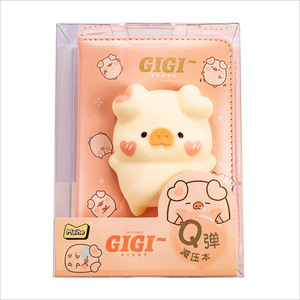 Cuaderno de Silicona Personalizable al por Mayor, Económico, con Cubierta de Cuero con Diseño Kawaii y de Dibujos Animados, Antiestrés - Product Image 6