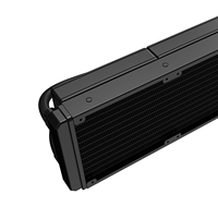 2025 nouveau 120mm ventilateur noir PC Kit de refroidissement par eau refroidisseur de processeur liquide avec roulement fluide 3.6W pour ordinateur de jeu