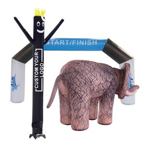 Arches gonflables personnalisées, imperméables et durables pour événements et fêtes, avec logo personnalisé et couleur bleue - Product Image 1