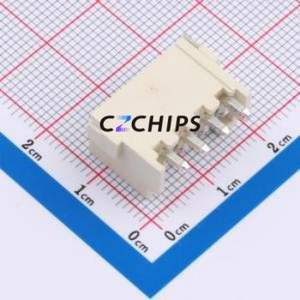 WAFER-VH396W-4A Wire-to-Board Pin Header SMD,P=3.96mm,Horizontal Mount Connector 1x4P 3.96mm Horizontal Mount VH - Product Image 2