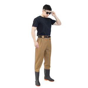 Pantalons de pêche imperméables en PVC pour hommes et femmes, pour la pêche, la chasse et le travail agricole, pêche en plein air - Product Image 3