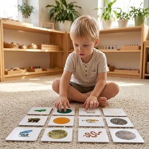 Tavole Tattili Sensoriali EDUsense per Esplorazione Tattile, Giocattolo Educativo Montessori per Bambini e Prescolare, Certificato EN71 - Product Image 1