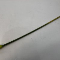 Bunga Calla Lily PU Real Touch Tangkai Tunggal untuk Dekorasi Acara Pesta, Buket Calla Lily dengan Vas Putih Gading