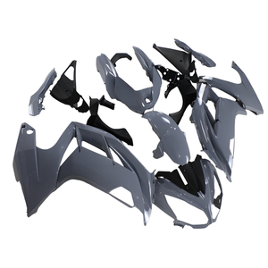 Carénages <span class=keywords><strong>gris</strong></span> Nardo compatibles avec <span class=keywords><strong>Ninja</strong></span> <span class=keywords><strong>650</strong></span> ER6F EX650 2012-2016 2013 14 15, cadre de carrosserie - Product Image 2