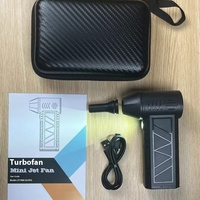 Ventilateur portable de camping Violent Turbo Mini, souffleur haute vitesse sans balais 130 000 tr/min, souffleur de poussière - Fabriqué en plastique durable