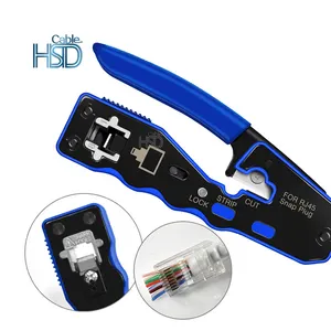 Passeren Eazy Rj45 Tool Pass Thru Crimper Tool Oem Fabriek Eazy Rj45 Crimpgereedschap Krimptang