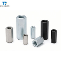 High Precision Customized Aluminum Anodized Hexagonal Connection Nut Washer M3-M12 Colored Male Washer Spacer