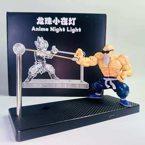 Vente en gros de figurines en PVC de 12 cm, modèles de statues lumineuses d'anime Dragon Vegeta Son <span class=keywords><strong>Goku</strong></span> Saiyan - Product Image 5