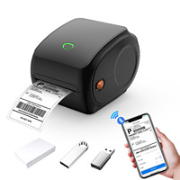 Uyin Y468 4 pouces 4x6 expédition de codes-barres 110mm imprimante d'étiquettes d'autocollants Bluetooth thermique directe pour l'industrie logistique Express