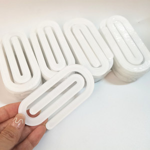 Vente chaude Grande Taille Acrylique Signets Trombones Sublimation Acrylique Trombone Creative Signet Personnalisé Impression Clips - Product Image 2