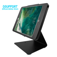Support de bureau en métal argenté et noir pour iPad Air 5 (2022/3/9) 10,9 pouces 2022 avec verrou antivol et angle de mouvement entièrement réglable