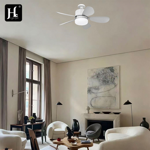85-265 volts modern E27 base DC motor with 5 blades LED <b>ceiling</b> fan <b>light</b>, equipped with <b>remote</b> <b>control</b>, suitable for home - Product Image 6