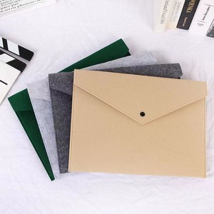<span class=keywords><strong>Porte</strong></span>-documents en feutre avec doublure en feutre, couverture de bloc-notes de haute qualité, taille et couleur personnalisables pour le bureau - Product Image 6